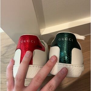 Gucci Red and Green Sneakers (Women’s)
